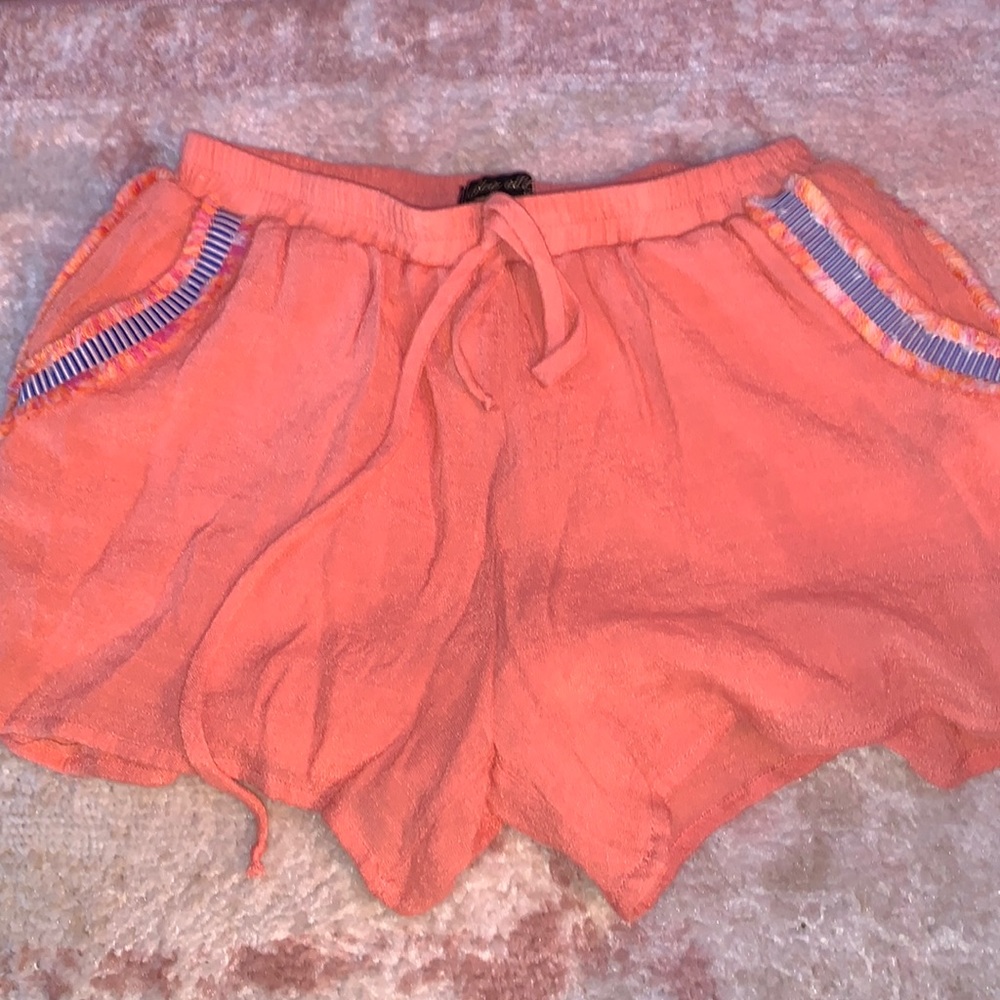 pink kids shorts